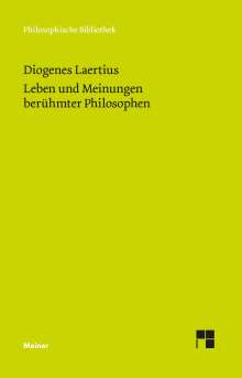 Laertius Diogenes: Leben und Meinungen berühmter Philosophen, Buch