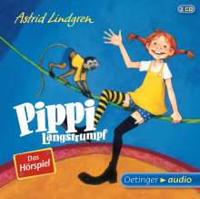 Astrid Lindgren: Pippi Langstrumpf - Das Hörspiel, 2 CDs