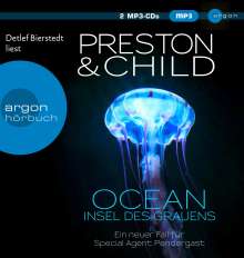 Douglas Preston: Ocean - Insel des Grauens, 2 MP3-CDs