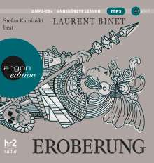 Laurent Binet: Eroberung, 2 MP3-CDs
