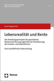 Anna Karger-Kroll: Lebensrealität und Rente, Buch