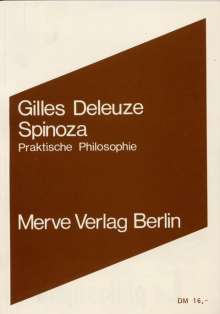 Gilles Deleuze: Spinoza, Buch