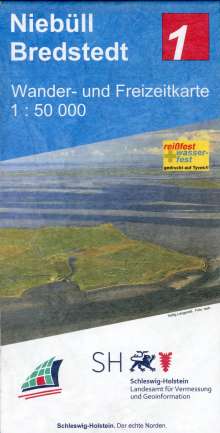 Niebüll - Bredstedt Wander- und Freizeitkarte 1:50 000, Diverse