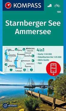 Starnberger See, Ammersee 1:50 000, Diverse