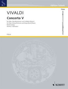 Antonio Vivaldi: Vivaldi,A.          :Concer...262 /KA,SL /Klav, Noten