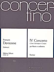 Francois Devienne: Concerto Nr. 4 G-Dur, Noten