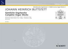 Johann Heinrich Buttstett: Sämtliche Orgelwerke, Noten