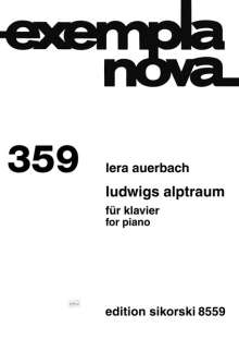 Lera Auerbach: Ludwigs Alptraum, Noten