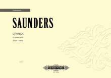 Rebecca Saunders: crimson for piano solo (2004/2005), Noten