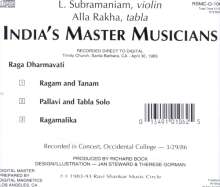 India's Master Musicians, CD