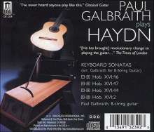 Paul Galbriath spielt Haydn arrangiert für Gitarre, CD