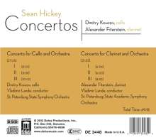 Sean Hickey (geb. 1970): Cellokonzert, CD
