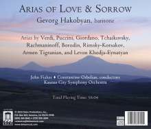 Gevorg Hakobyan - Arias of Love &amp; Sorrow, CD