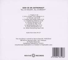 God Is An Astronaut: All Is Violent,  All Is Bright, CD