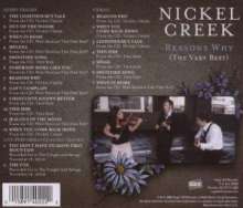 Nickel Creek: Reasons Why: The Very Best (CD + DVD), 1 CD und 1 DVD