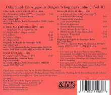 Oskar Fried - Ein vergessener Dirigent Vol.III, CD