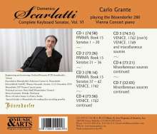 Domenico Scarlatti (1685-1757): Klaviersonaten Vol.6, 7 CDs