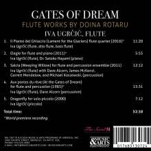 Doina Rotaru (geb. 1951): Kammermusik für Flöte "Gates of Dream", CD