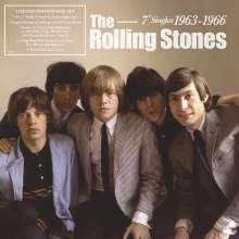The Rolling Stones: The 7" Singles: Volume One 1963 - 1966 (Mono &amp; Stereo Versionen) (180g) (Limited Box Set), 18 Singles 7" und 1 Buch