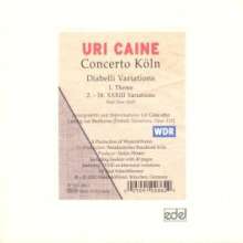 Uri Caine (geb. 1956): Diabelli Variations, CD