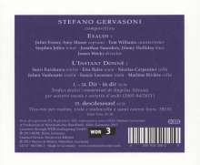 Stefano Gervasoni (geb. 1962): Dir - In Dir für 6 Singstimmen und Streichsextett, CD