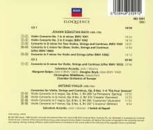 Johann Sebastian Bach (1685-1750): Violinkonzerte BV 1041-1043, 2 CDs