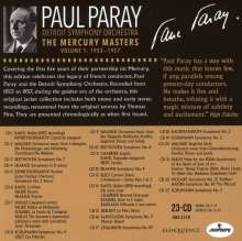 Paul Paray - The Mercury Masters Volume 1 (1953-1957), 23 CDs