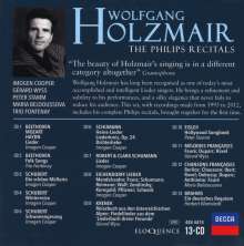 Wolfgang Holzmair - The Philips Recitals, 13 CDs