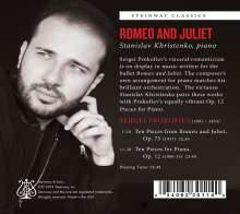Serge Prokofieff (1891-1953): Romeo &amp; Julia op.75 (Klavierfassung), CD