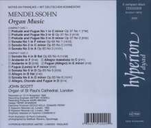 Felix Mendelssohn Bartholdy (1809-1847): Organ Music, 2 CDs