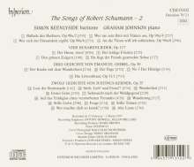 Robert Schumann (1810-1856): Sämtliche Lieder Vol.2, CD