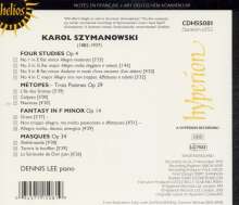 Karol Szymanowski (1882-1937): Masques op.34, CD
