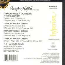 Joseph Haydn (1732-1809): Symphonien Nr.22-25, CD