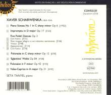 Xaver Scharwenka (1850-1924): Klavierwerke Vol.1, CD