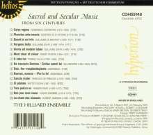 Hilliard Ensemble - Sacred &amp; Secular Music, CD