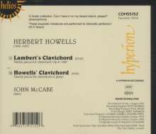 Herbert Howells (1892-1983): Lambert's Clavichord, CD