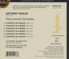 Antonio Vivaldi (1678-1741): Konzerte für Viola d'amore RV 392-397, CD