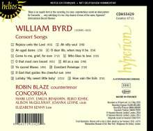 William Byrd (1543-1623): Consort Songs, CD