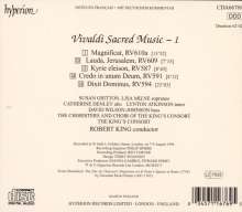 Antonio Vivaldi (1678-1741): Dixit Dominus RV 594, CD