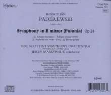 Ignaz Paderewski (1860-1941): Symphonie h-moll op.24 "Polonia", CD