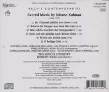 Johann Kuhnau (1660-1722): Geistliche Werke, CD