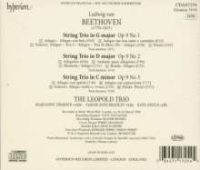 Ludwig van Beethoven (1770-1827): Streichtrios Nr.3-5 (op.9 Nr.1-3), CD