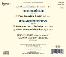 Theodor Döhler (1814-1856): Klavierkonzert A-Dur op. 7, CD