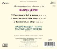 Benjamin Godard (1849-1895): Klavierkonzerte Nr.1 &amp; 2, CD