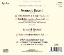 Ferruccio Busoni (1866-1924): Violinkonzert op.35a, CD