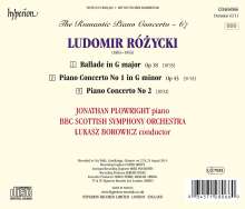 Ludomir Rozycki (1884-1953): Klavierkonzerte Nr.1 &amp; 2, CD