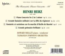 Henri Herz (1803-1888): Klavierkonzert Nr.2, CD