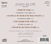 John Blow (1649-1708): Ode on the Death of Henry Purcell, CD