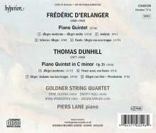 Frederic d'Erlanger (1868-1943): Klavierquintett, CD