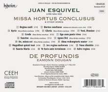 Juan Esquivel (1560-1624): Missa Hortus Conclusus, CD